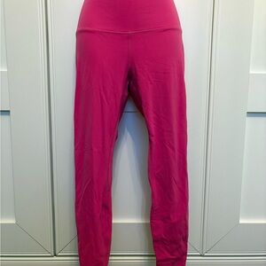 Lululemon Athletica Bright Pink Align Leggings